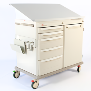 Metro Starsys CCU Chart Trolley for Bed Ends METC-245856 ICU Chart Trolley