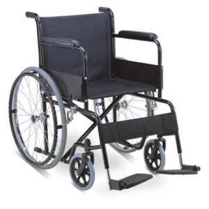Basic economical wheelchair 100kg weight capacity