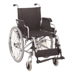 Wheelchair Allum/Nylon Lightweight Detachable Arm & Foot Rest